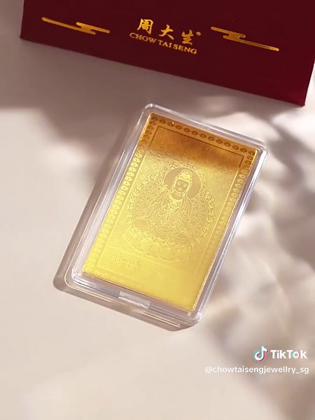 Invest in Pure Gold: Au999 Chow Tai Seng 0.2gram Guanyin Gold Bars