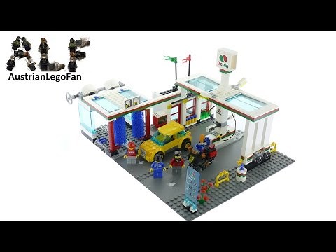Lego City 7993 Service Station - Lego Speed Build Review