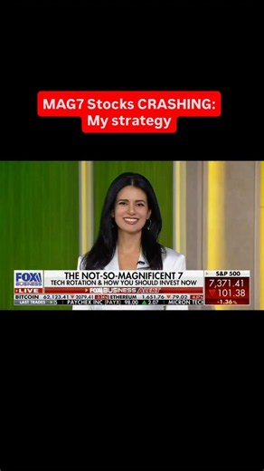 MAG7 stocks crashing 👀 my strategy