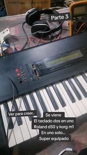 Teclado dos en uno: Roland D50 y Korg M1, Parte 3