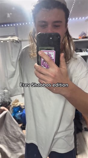 Duvbear on Instagram: "And that’s how you get ready for Shabbat with a MODERN CHOSSID #modernchossid #dayinthelife #jewish"