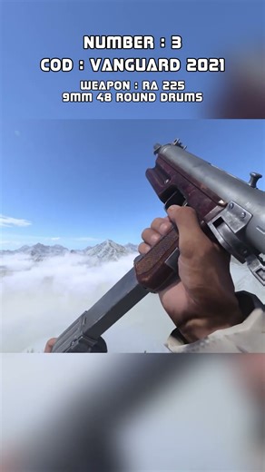 Top 4 DRUM MAG SMG Reload Animation Part 1 : Vanguard [2021] #warzone #callofduty #gaming #vanguard