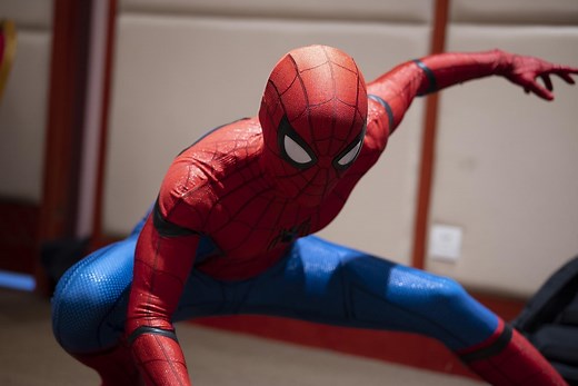 Homecoming Spiderman Cosplay Costume Suit Tom Holland Costume Spiderman Cosplay Costume，customized Handmade Movie Prop - Etsy