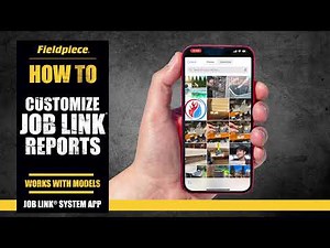 How to Customize Reports in Job Link® App: Branding, Info & Terms