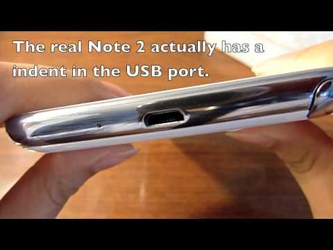Real or Fake Samsung Galaxy Note II (2)