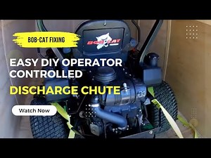 Easy DIY Operator Controlled Discharge Chute