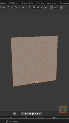 Make Grid in Blender