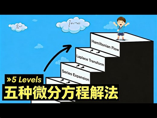 【中配】物理专业学生必知的五种微分方程解法 - Physics with Elliot