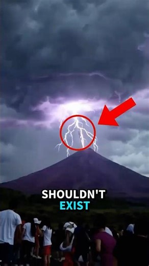 Why There’s Lightning Inside Volcanoes (It Makes No Sense) 😨😲