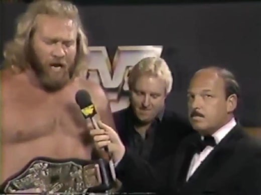 47K views · 876 reactions | Mean Gene Okerlund interviews Bobby the Brain Heenan & Big John Studd | RassleRama | Facebook