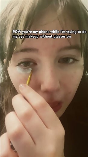 Eye contacts are scary 🫣 #cosplay #struggle #weee #cosplayer #help #blind #glasses ses #relatable