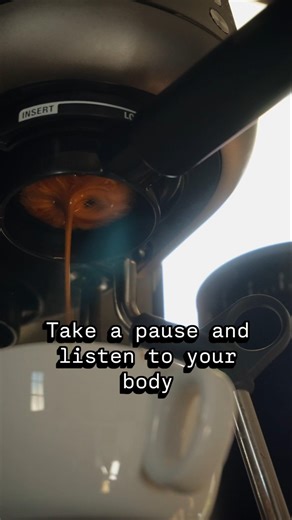 espresso meditation with sage bambino