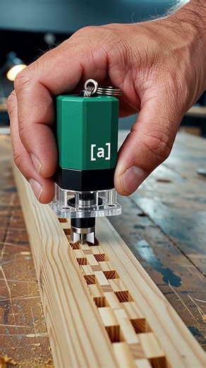Miniature Compact Wood Finger Joint Router Tool