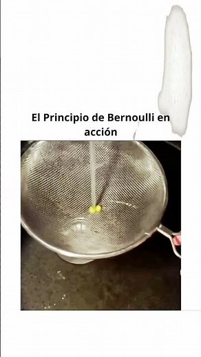 El Principio de Bernoulli #ciencia