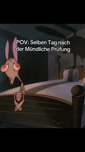 Azubi nach der mündlichen IHK-Prüfung: ehrliche POV-Reaktion