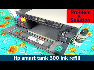 Unlock the Secret to Refilling Your HP Smart Tank 500 | Hp smart tank 500 ink refill
