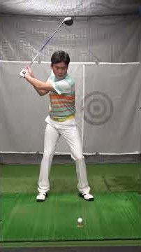 [The Perfect Backswing] Stiff and can't turn? Do this! #Driver #Backswing #Golf #GolfLesson