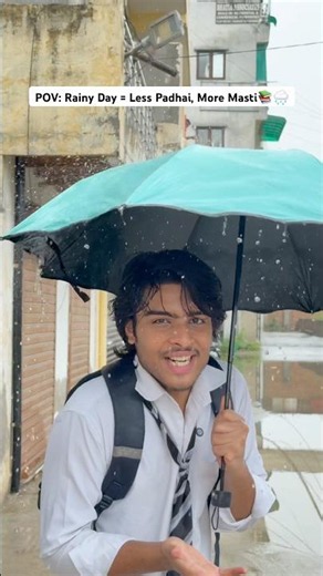 Rainy Day matlab Full Enjoy Day😁🌧️ | #krishnakakran #shorts #shortfeed