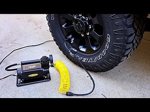 Smittybilt 2780 air compressor Review and inflation test