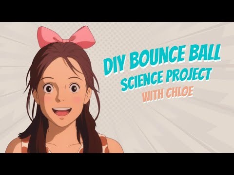 Bounce Ball DIY Science Experiment for Kids