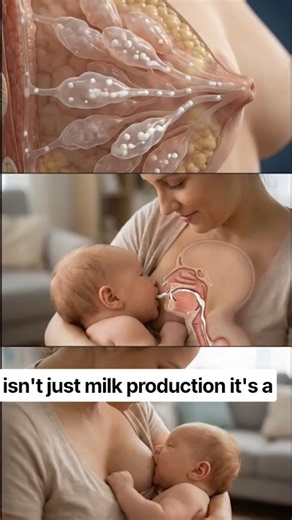 What Happens Inside a Mother’s Body During Breastfeeding? 🤱🍼