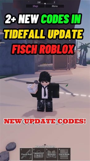 ALL TIDEFALL UPDATE CODES FOR FISCH IN JANUARY 2026 | ROBLOX FISCH CODES #roblox