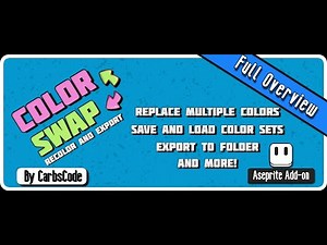 Color Swap Extension For Aseprite | Full Overview & How To Use