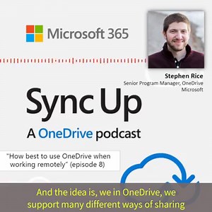 1.3K views · 36 reactions | ICYMI: Co-hosts Jason Moore and Ankita Kirti talk with Stephen Rice about the best and most productive ways to use #OneDrive when working remotely. Subscribe: https://msft.it/6019TXQmX Blog: https://msft.it/6187T9y3D | OneDrive | Facebook