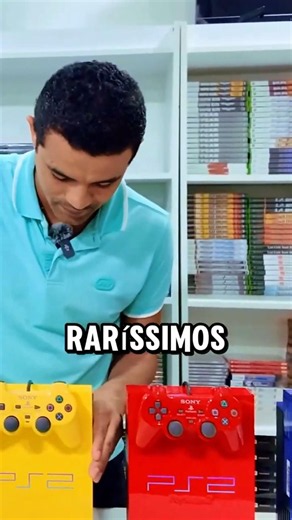 Rato and Maicon discussed the rarest PS2 in the world! 😱🎮 #ps2 #retrogame #games