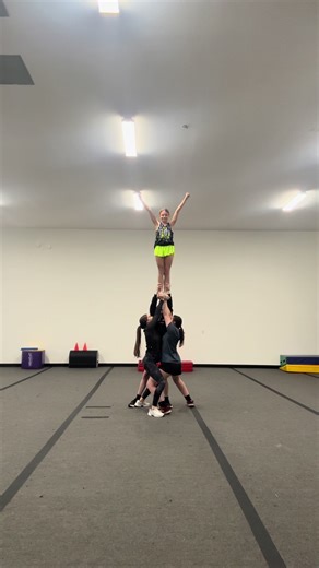 Working on hand stand ups to platform!💪🤩 #cheer #cheerleading #cheerstunts #stunt #fyp