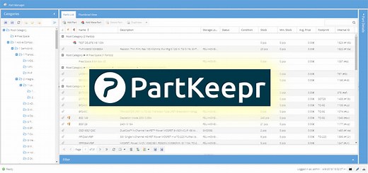Organiza todo el inventario de tu taller con PartKeepr | BricoGeek.com