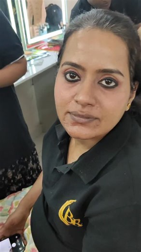 Brundha_Makeup_Artist on Instagram: "#allkarnataka💛❤️ #makeuplook #makeupideas #makeuplovers #makeuptransformation"