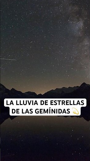 Don't miss the Geminids, the most anticipated meteor shower of the year 💫