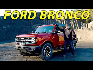 2023 Ford Bronco Outer Banks REVIEW with 2.7 l V6 - a proper Defender / Wrangler alternative?