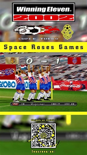 Winning Eleven 2002: Super Turbo 2004 (PS1) Friendly Match #10 Croatia vs Egypt