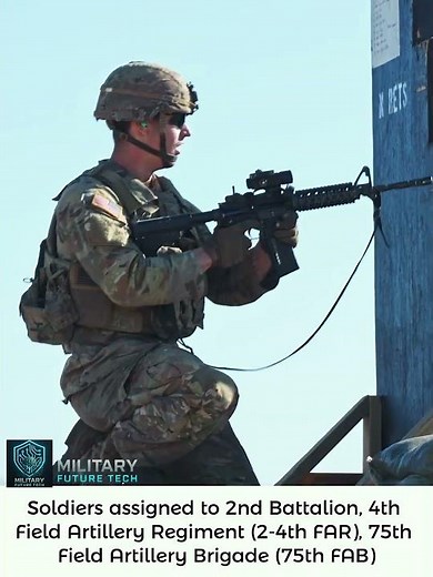 Soldiers Conducted M4 Qualifications - Military Training