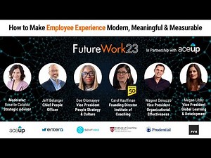 How to Make Employee Experience Modern, Meaningful & Measurable | FutureWork23