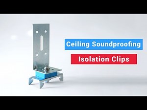 Ceiling Sound Isolation Clips for Uneven Ceilings & Pipework