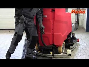 Scrubmaster B120 R - Recovery tank / sprinkle nozzle