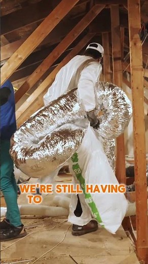 HVAC Restoration - Flex Duct Replacement