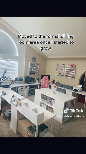 Dream Craft Room Revealed | Craft Room Makeover Ideas