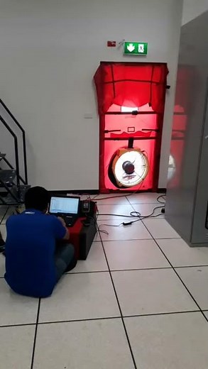 EP:20 Room Integrity Test for NFPA2001