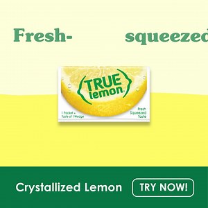 1.2M views · 276 reactions | Because carrying a fresh lemon wedge in your pocket gets pretty messy. Instead, enjoy the fresh-squeezed taste of real lemon, crystallized for no stick and no ick. | True Lemon | Facebook
