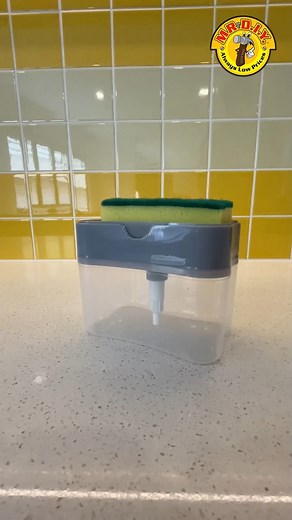 Make your hand washing routine hassle-free with MR.DIY's convenient and easy-to-use soap dispenser! With just one hand, the soap dispenser dispenses the perfect amount of soap, making dish washing a breeze. ​ 8974750 Kitchen Soap Dispenser - RM5.00 ​ #MRDIY #AlwaysLowPrices #AlwaysTheSmarterChoice #Kitchen #SoapDispenser #Easy2Use | MR DIY