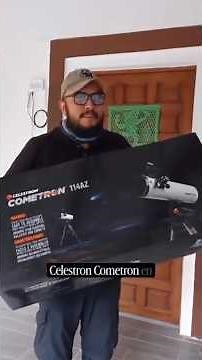 I set up a Celestron Cometron telescope in minutes! #astronomy