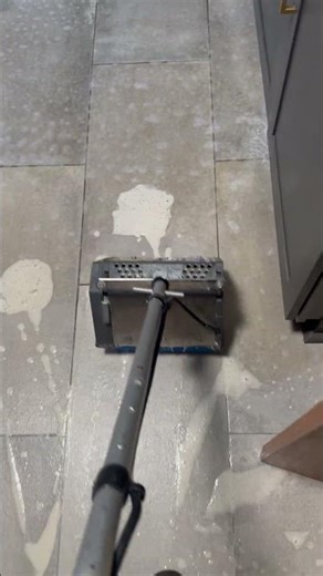 Ceramic Tile & Grout Pre-Scrubbing with CRB | Collierville TN Tile Cleaning