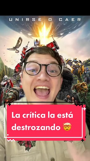 La crítica está destrozando #transformersriseofthebeasts 🤯 #transformers #transformersmovie #rottentomatoes