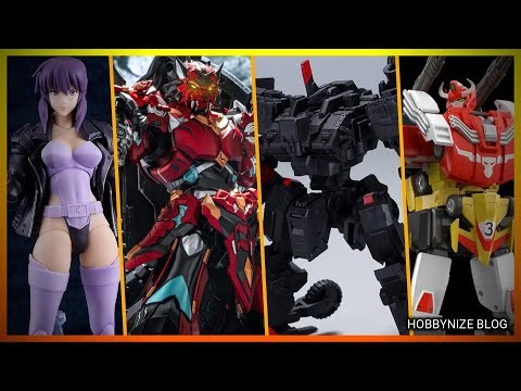 Mecha News Update #358 [Land Bison, Motoko Kusanagi, XR Night Patrol Version, Machine Beast Tiger]