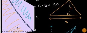 Area of quadrilateral with 2 parallel sides
