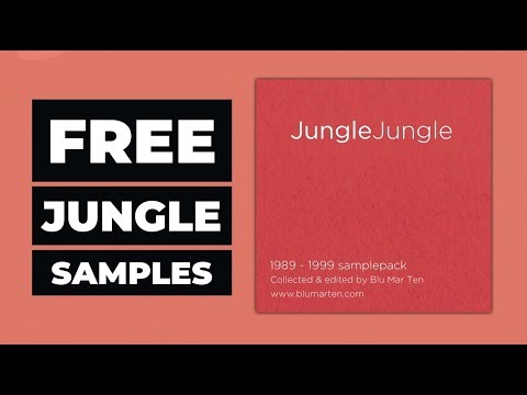 675 FREE Jungle Samples ( Bass, Breaks, FX, Pads, & Riffs )